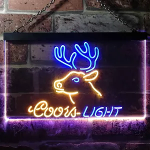 Coors Light Deer Neon-Like LED Sign