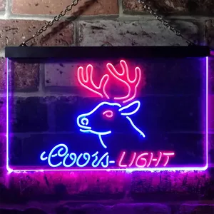 Coors Light Deer Neon-Like LED Sign