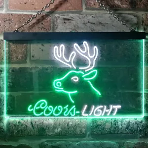 Coors Light Deer Neon-Like LED Sign