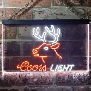 Coors Light Deer Neon-Like LED Sign