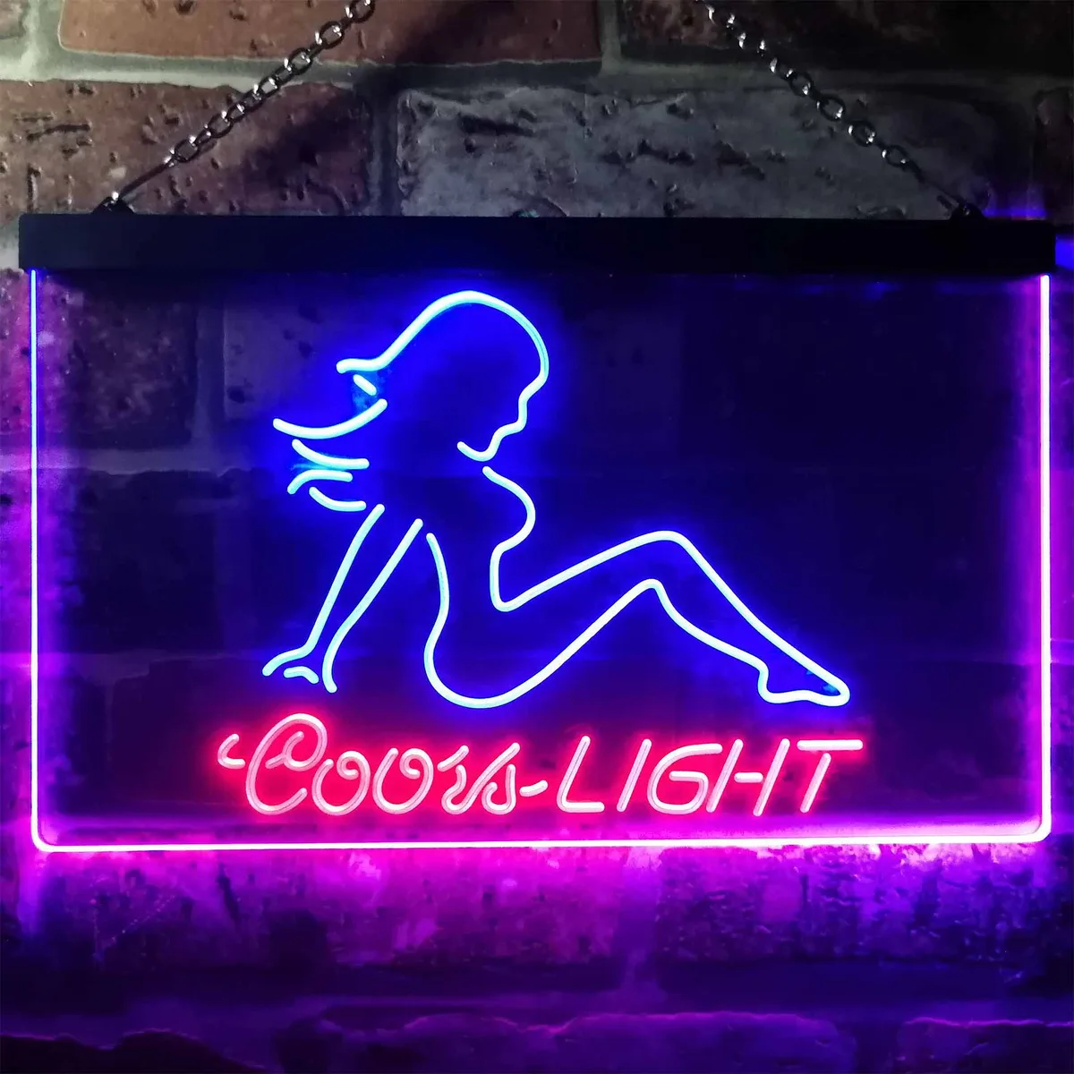 Coors Light Girl 2 Neon-Like LED Sign