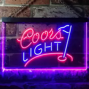 Coors Light Golf Neon-Like LED Sign