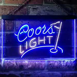 Coors Light Golf Neon-Like LED Sign