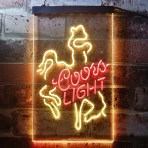 Coors Light Horse Neon-Like LED Sign