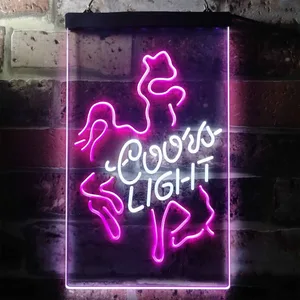 Coors Light Horse Neon-Like LED Sign