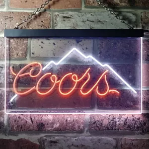 Coors Light Mountain 2 Neon-Like LED Sign