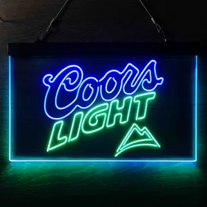Coors Light Mountain 3 Neon-Like LED Sign