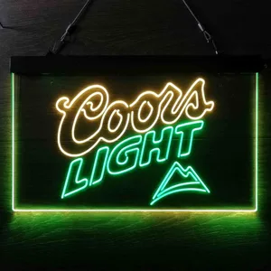 Coors Light Mountain 3 Neon-Like LED Sign