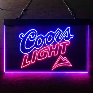 Coors Light Mountain 3 Neon-Like LED Sign