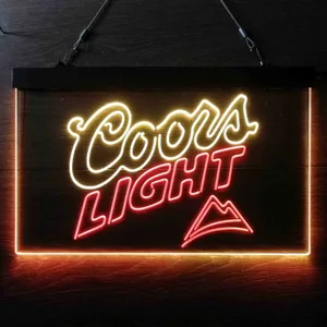Coors Light Mountain 3 Neon-Like LED Sign