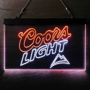 Coors Light Mountain 3 Neon-Like LED Sign