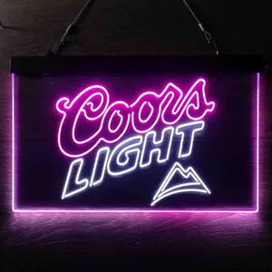 Coors Light Mountain 3 Neon-Like LED Sign