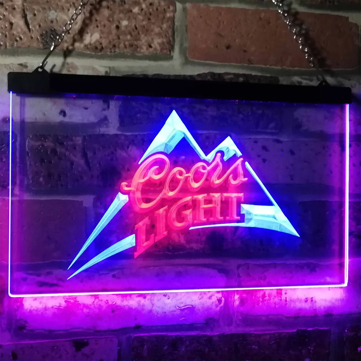 Coors Light Mountain Neon-Like LED Sign