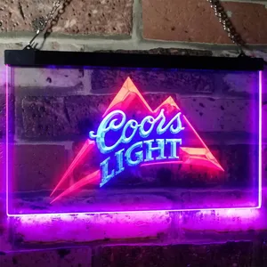 Coors Light Mountain Neon-Like LED Sign