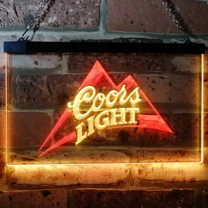 Coors Light Mountain Neon-Like LED Sign