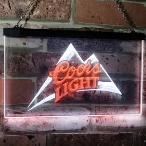 Coors Light Mountain Neon-Like LED Sign