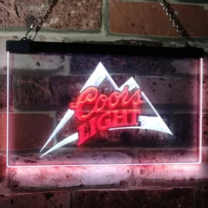 Coors Light Mountain Neon-Like LED Sign