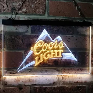 Coors Light Mountain Neon-Like LED Sign