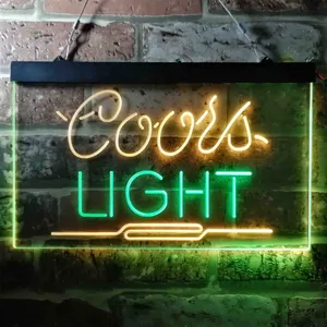 Coors Light Plain Banner Neon-Like LED Sign