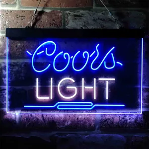 Coors Light Plain Banner Neon-Like LED Sign