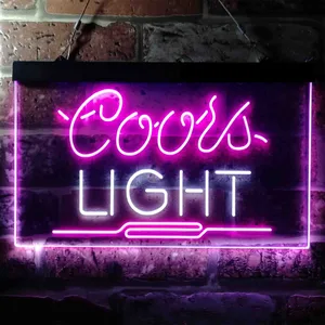 Coors Light Plain Banner Neon-Like LED Sign
