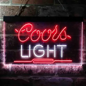 Coors Light Plain Banner Neon-Like LED Sign
