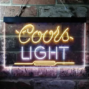 Coors Light Plain Banner Neon-Like LED Sign