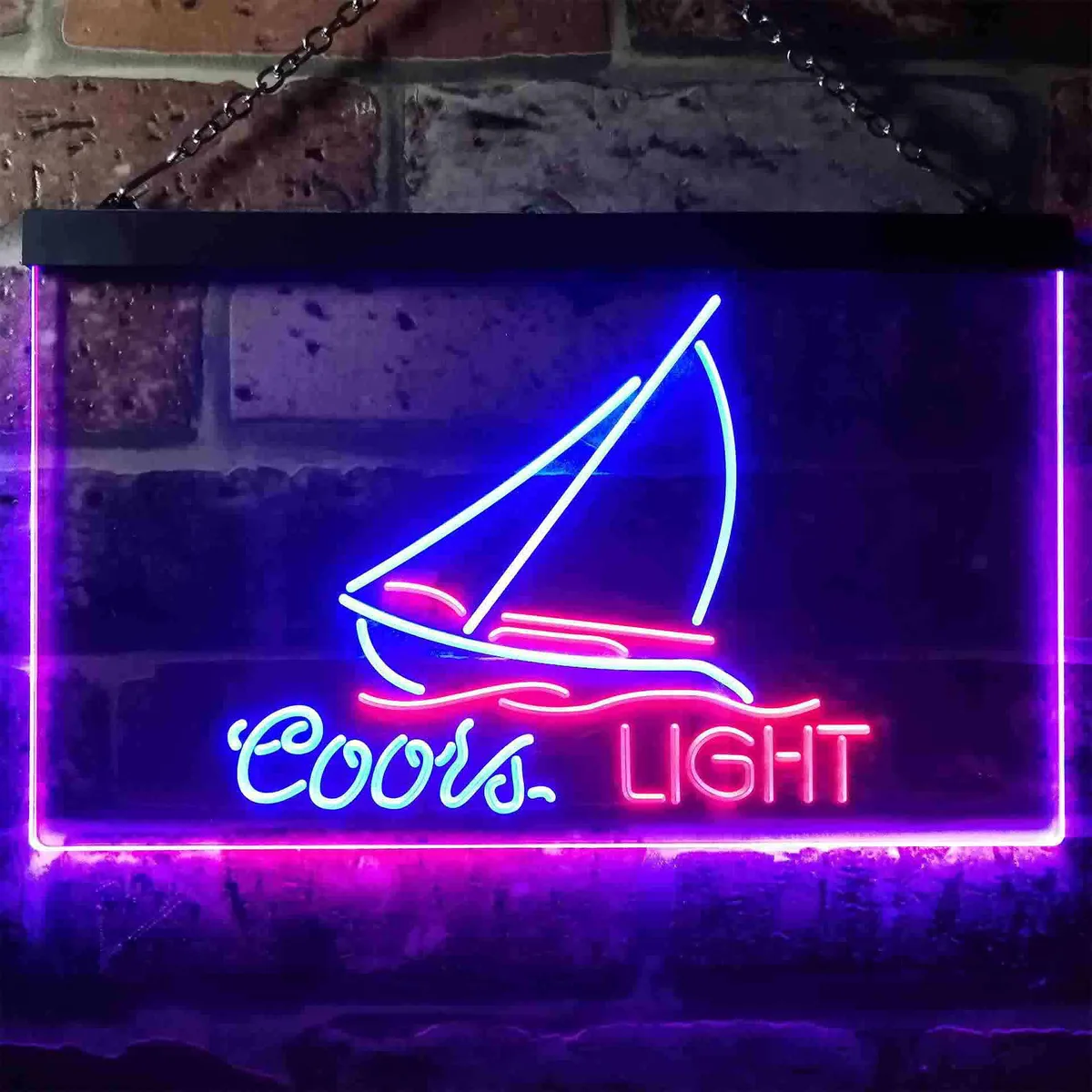 Coors Light Sailboat 2 Neon-Like LED Sign