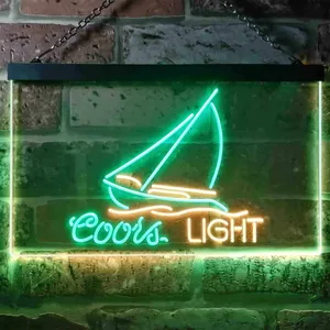 Coors Light Sailboat 2 Neon-Like LED Sign
