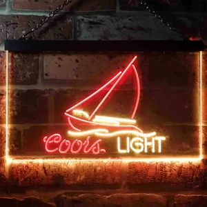 Coors Light Sailboat 2 Neon-Like LED Sign