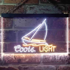 Coors Light Sailboat 2 Neon-Like LED Sign