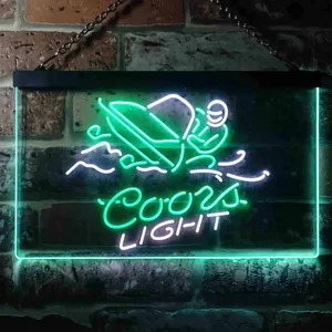 Coors Light Snowmobile Neon-Like LED Sign