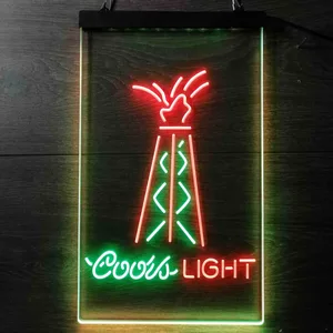 Coors Light Torch Neon-Like LED Sign