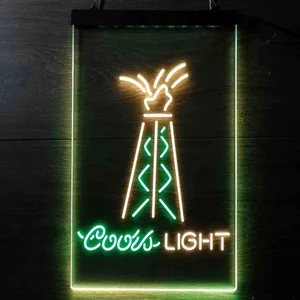 Coors Light Torch Neon-Like LED Sign