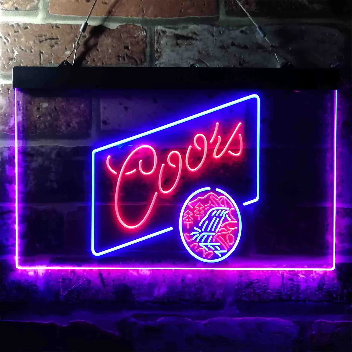 Coors Mountain Stream Neon-Like LED Sign