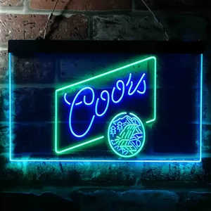 Coors Mountain Stream Neon-Like LED Sign