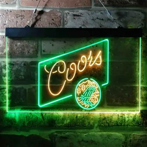 Coors Mountain Stream Neon-Like LED Sign