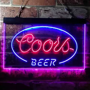 Coors Plain Logo Neon-Like LED Sign