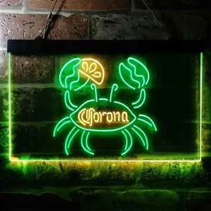 Corona Crab Neon-Like LED Sign
