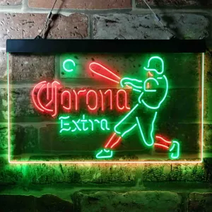 Corona Extra Baseball Neon-Like LED Sign