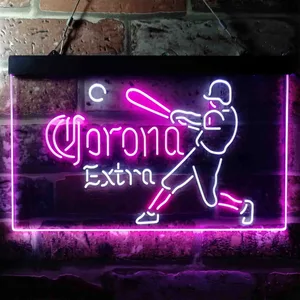 Corona Extra Baseball Neon-Like LED Sign