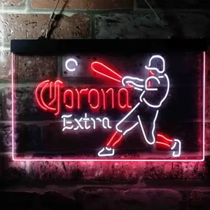 Corona Extra Baseball Neon-Like LED Sign
