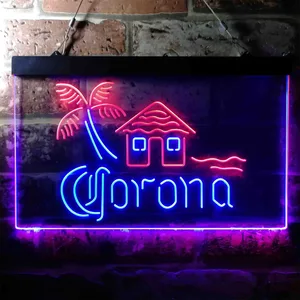 Corona Extra Beach House Neon-Like LED Sign