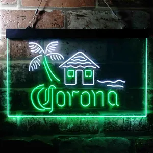 Corona Extra Beach House Neon-Like LED Sign