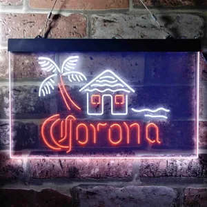 Corona Extra Beach House Neon-Like LED Sign