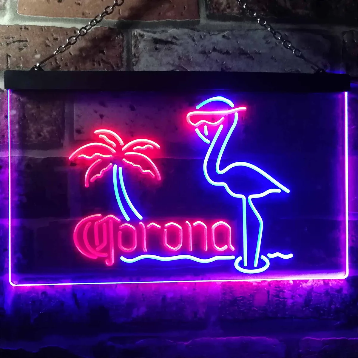 Corona Extra - Flamingo Neon-Like LED Sign