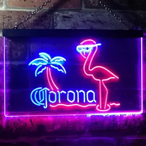 Corona Extra - Flamingo Neon-Like LED Sign