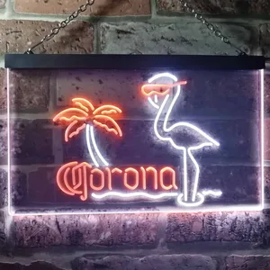 Corona Extra - Flamingo Neon-Like LED Sign