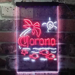 Corona Extra - Palm Tree Neon-Like LED Sign