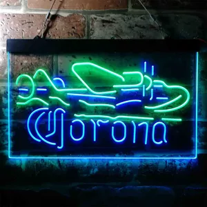 Corona Extra Seaplane 2 Neon-Like LED Sign